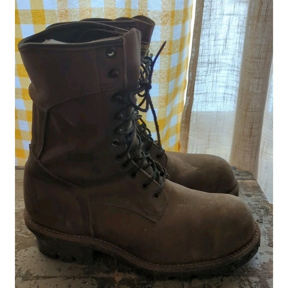 Red Wing Loggermax 2292 Steel Toe Size 10 Boots Mens  Leather Gore-Tex‎ Work main image 8